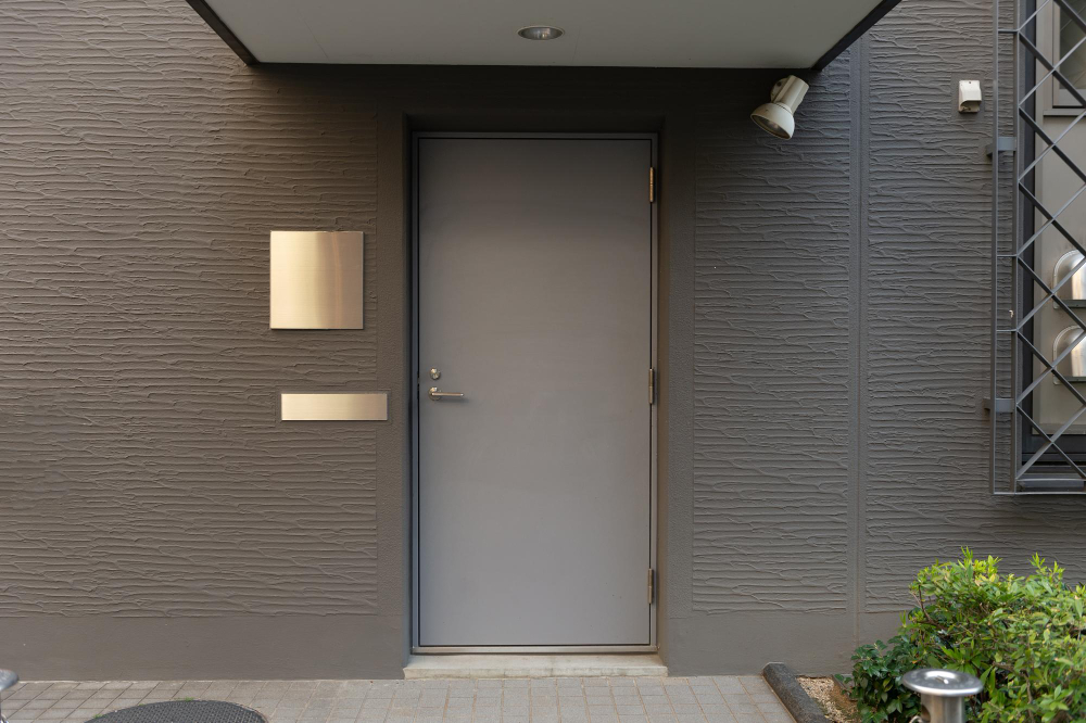 Reno Solid Steel Front Door
